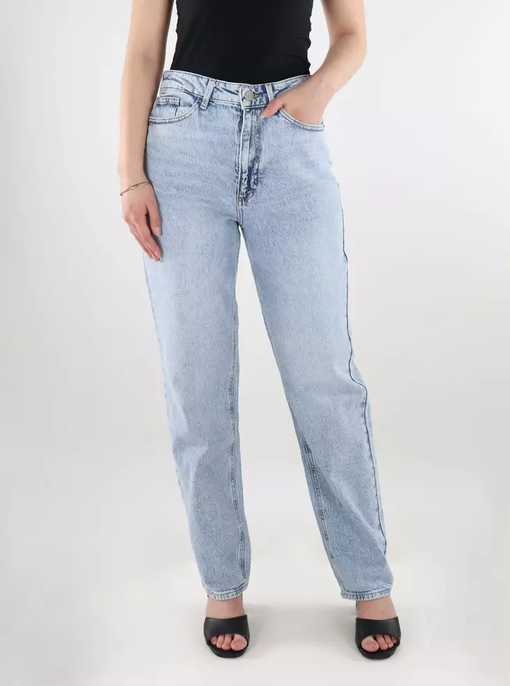 Vila damjeans med raka ben Raka ljusblå - Jeans för damer - 137822 - 1
