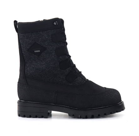 Pomar Kiiruna miesten GORE-TEX® huopanilkkurit musta - Miesten nilkkurit ja saappaat - 134733 - 1