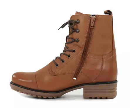 Topman naisten nahkanilkkurit 46002 25 keskiruskea - Naisten nilkkurit - 139383 - 2