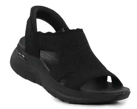 Skechers naisten sandaalit 164080/BBK Arch fit musta - Skechers sandaalit - 141253 - 1