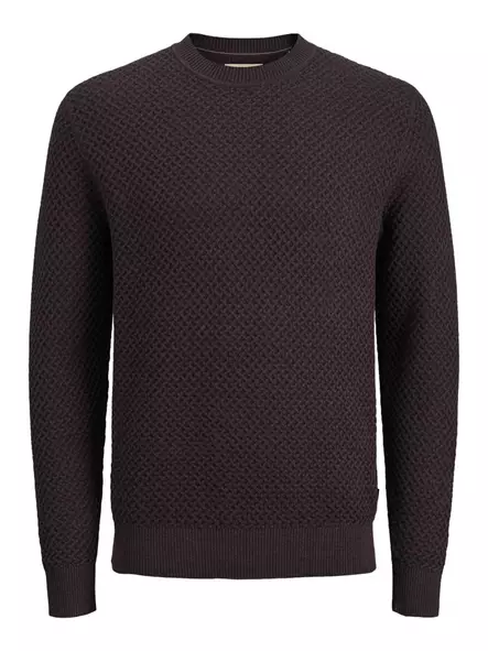 Jack&Jones miesten neule Blubarkley fudge/twist - Miesten neuleet - 139933 - 1