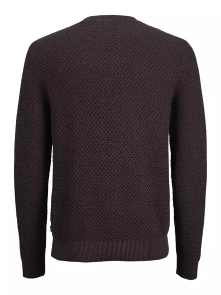Jack&Jones miesten neule Blubarkley fudge/twist - Miesten neuleet - 139933 - 2