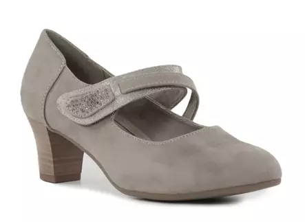 Jana avokkaat/korkokengät 24464-42 231 harmaa/beige - Avokkaat ja korkokengät - 140103 - 1