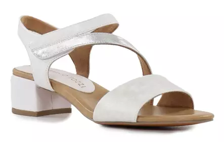 Marco Tozzi Juhlasandaalit 28206-46 valkoinen/hopea - Naisten sandaalit - 140953 - 1
