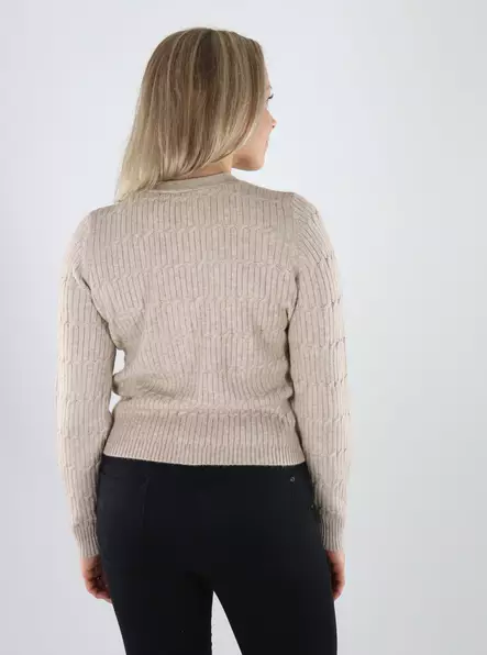 Only naisten neuletakki Katia beige - Naisten neuleet - 141573 - 2