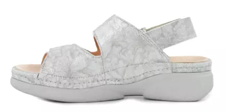 Think! naisten työkengät 000960-9000 hopea - Leveälestiset työkengät - 140263 - 2