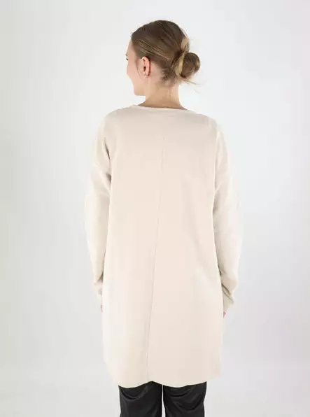 Vila naisten neuletakki/jakku Garden Long luonnonvalkoinen - Naisten neuleet - 140123 - 2