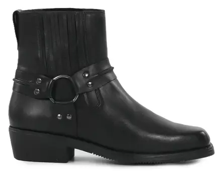 Vintro Bootsit nahkaa 882 musta - Miesten bootsit - 142103 - 1