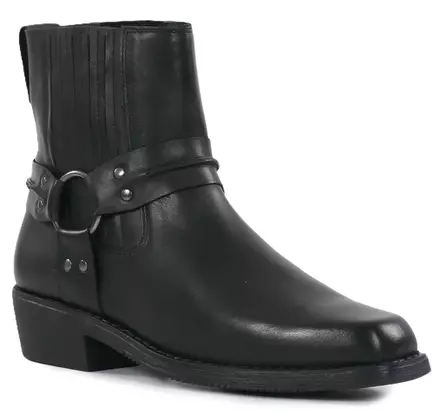 Vintro Bootsit nahkaa 882 musta - Miesten bootsit - 142103 - 2