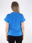 JDY T-shirt Lion S/S directoire blå - T-shirts för damer - 135093 - 2
