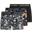 Jack&Jones Boxers Sugar skull, svart - Trunks och strumpor för herrar - 131953 - 1