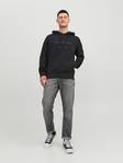 Jack & Jones Black Hoodie Star - Huvtröjor för herrar - 133913 - 3