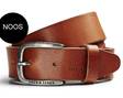 Jack & Jones miesten nahkavyö ruskea Paul mocha bisque - Miesten vyöt - 122813 - 1