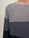 Jack&Jones miesten neule Pannel navy blazer - Miesten neuleet - 132163 - 3