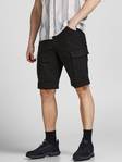 Jack&Jones miesten reisitasku shortsit Dex Cargo musta - Miesten shortsit ja caprit - 133193 - 1
