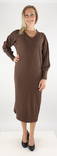 Only naisten Neulemekko new Tessa midi chestnut - Mekot ja tunikat - 131413 - 1