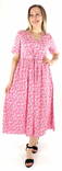 Pieces Mekko Tala pinkki / kukkakuviollinen - Mekot ja tunikat - 136193 - 1