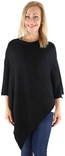 Pieces Poncho Rikki Wool - Ponchos och slängkappor för damer - 119253 - 2