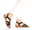 Rieker damsandaler 60875-00 svart - Rieker sandals - 135773 - 5