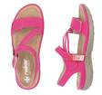 Rieker damsandaler 64870-31 rosa - Rieker sandals - 135453 - 3