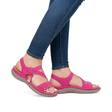 Rieker damsandaler 64870-31 rosa - Rieker sandals - 135453 - 5