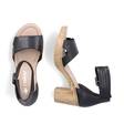 Rieker naisten sandaalit 66894-00 musta - Rieker sandaalit - 135843 - 3