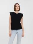 Vero Moda Toppi puuvillaa Hollyn musta - Naisten topit - 130753 - 1