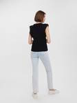 Vero Moda Toppi puuvillaa Hollyn musta - Naisten topit - 130753 - 2