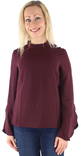 Vila Blus Sarina pearl - Långärmade tröjor för  damer - 122293 - 1