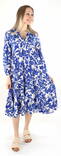 Only mekko Milana 7/8 surf / white flow - Mekot ja tunikat - 135983 - 1