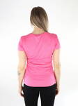 Only Play naisten t-paita Carmen pinkki - Naisten urheilu t-paidat - 136003 - 2