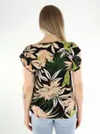 JDY naisten toppi Bree Life black/multi trop - Naisten topit - 136333 - 2