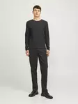 Jack&Jones bomullströja för herr Cooper mörkgrå - Stickat för herrar - 137283 - 3