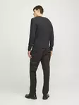 Jack&Jones bomullströja för herr Cooper mörkgrå - Stickat för herrar - 137283 - 4