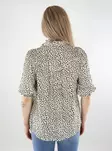 Only naisten paita Raya 3/4 Shirt luonnonvalkoinen / musta - Naisten kauluspaidat ja puserot - 137723 - 2