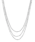 Snö of Sweden Kaulakoru Jen tassel silver - Kaulakorut - 137863 - 2
