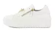 Gabor sneakers i äkta läder för kvinnor 6320121 weiss guld - Sneakers för damer - 138513 - 3