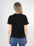 JDY bomull t-shirt dam Print black/kiss - T-shirts för damer - 138583 - 2