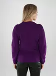 Vila naisten neule Dalo O-Neck violetti - Naisten neuleet - 139133 - 2