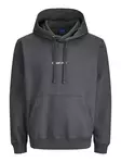 Jack&Jones miesten huppari Norrebro tummanharmaa - Miesten hupparit - 139903 - 1