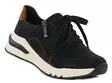 Rieker naisten tilavalestiset tennarit M6618-00 musta - Rieker sneakers - 141463 - 2