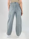 JJXX nasiten normaalivyötäröiset farkut Sakai baggy mw blue denim - Jeans för damer - 141693 - 2