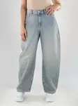 JJXX nasiten normaalivyötäröiset farkut Sakai baggy mw blue denim - Jeans för damer - 141693 - 1