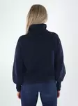 Only naisten neule Olivia roll neck tummansininen - Naisten neuleet - 141803 - 2