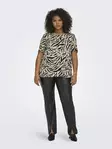 Carmakoma Plus Size T-Shirt Nova trenchcoat/vilda djur - T-shirts för damer - 138433 - 3