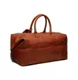 Chesterfield Viikonloppulaukku nahkaa C20001731 konjakki - Käsilaukut - 140613 - 6
