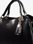 Guess axelväska med bärhandtag Eco Evaine svart - Handväskor - 137673 - 5