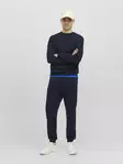 Jack&Jones miesten collegehousut Gordon Bradley tummansininen - Miesten housut - 137693 - 2