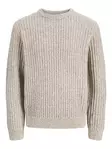 Jack&Jones miesten neule Axon beige - Stickat för herrar - 142233 - 4