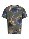 Jack&Jones miesten T-Paita Hawaii harmaa/kuviollinen - Miesten T-paidat - 138483 - 5